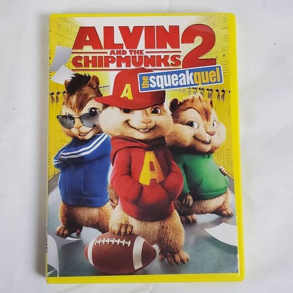 Alvin and the Chipmunks: The Squeakquel DVD – Musical Family Comedy – 2009 PG Mo - Picture 1 of 3